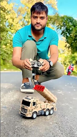 Remote control Missile launcher Truck unboxing🔥