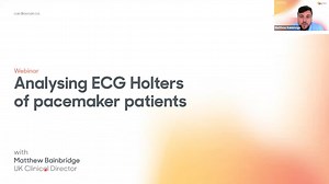 Webinar: Analysing Holters with Pacemakers