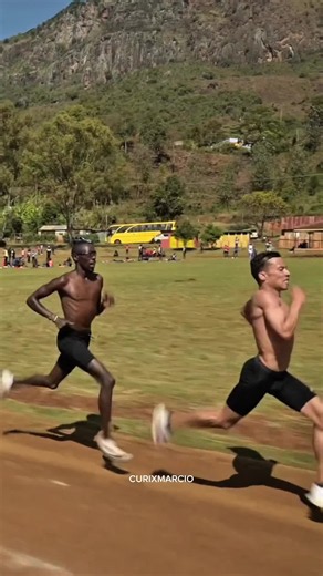 Corrida impressionante: técnica e velocidade de um atleta surpreendente