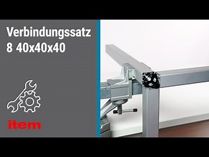 Wie funktioniert eine optisch ansprechende Verbindung von zwei oder drei item Profilen unter 90°?