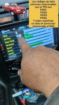 MAF sensor operation with scanner in Tsuru Sentra b13-14.