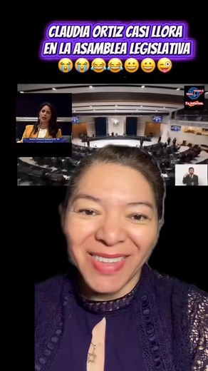 CLAUDIA ORTIZ CASI LLORA EN LA ASAMBLEA LEGISLATIVA😂😭😭😜😜 | A Gladis Cabrera