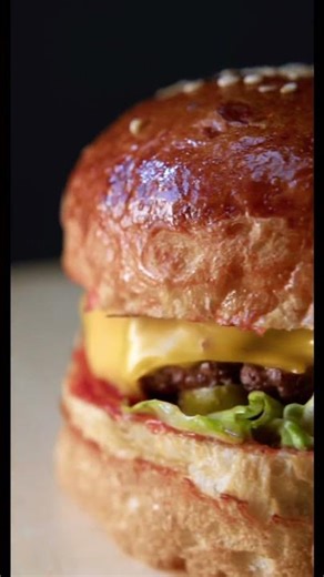 বার্গারের ভিডিও | Burger Video | Burger Close Up Shot#shortvideo