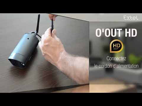 O’OUT HD installation de la caméra IP et de l'application OM GUARD HD