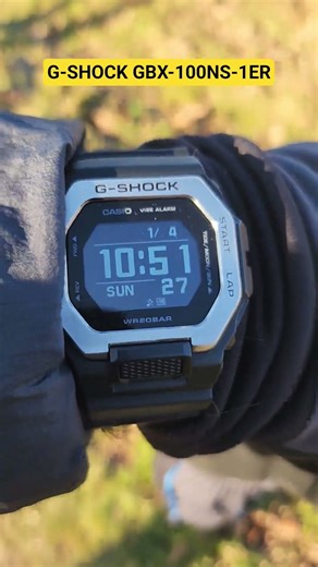 G-Shock GBX-100NS-1ER: MIP display #gshock #casio
