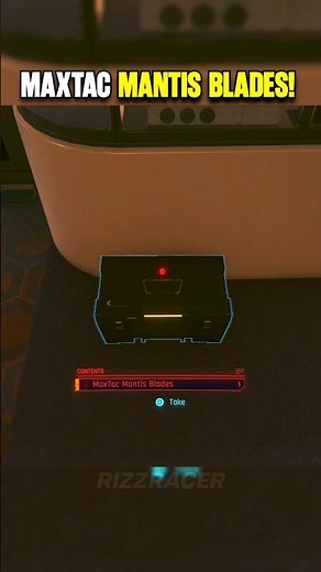 Mr. Hands’ SICK Reward: MaxTac Mantis Blades! 😎🔪 #cyberpunk2077