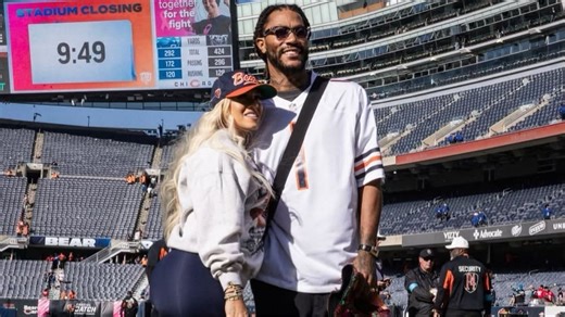 Derrick Rose's wife Alaina Anderson issues 1-word flex on NBA legend's iconic braids