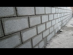 Beginning of the structural block laying