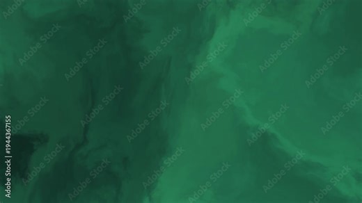 Emerald green shimmer flows through silky gradients