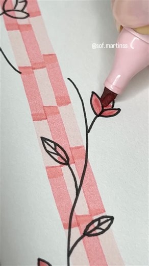 Sof (Sophia Martins) | Easy idea for decorating a planner, bullet journal, or notebook cover page 🌸 #drawing #coverpage #easydrawings | Instagram