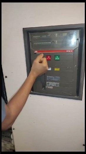 ACB Breaker ⚡ Spring Charging and Discharging 💡