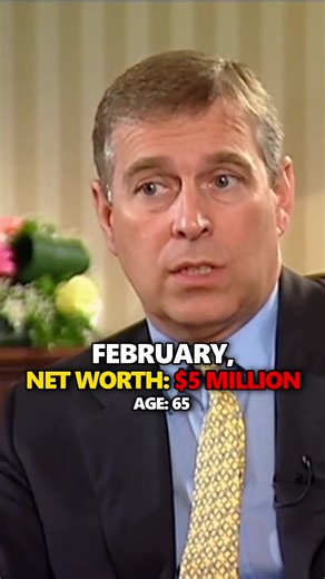 The Decline of Prince Andrew's Net Worth