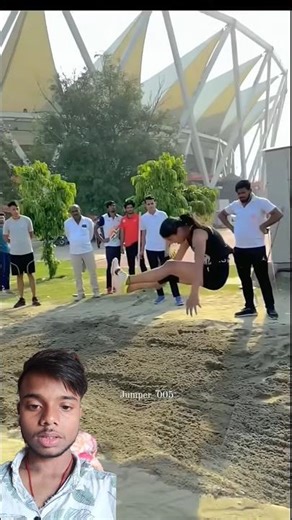 Long Jump 💥💯 | Shivani Jumper Power | Long Steps Technique | #IndSujalShort