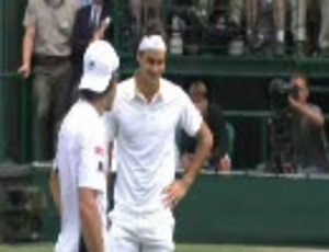 フェデラーvsハース　ウィンブルドン2009準決勝