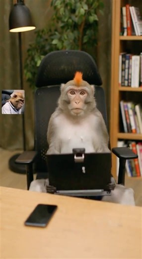 Zoom Fail of the Year: The Monkey Who Forgot His Pants 🐒💻