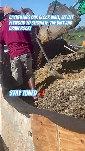 How To Backfill A Block Retaining Wall | Drainage Tips For Block Building | Allen Blocks 🧱💯
