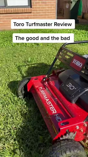 Toro Turfmaster Lawn Mower Review