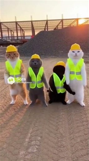 Cats Dance Together, then One Starts a Fight