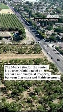 See location of proposed Walmart Supercenter in east Modesto