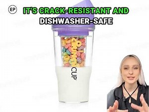 CRUNCHCUP Portable Cereal Cup Review