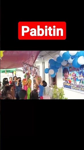 PABITIN IN BIRTHDAY PARTY - A FILIPINO GAME I MHY YUMI