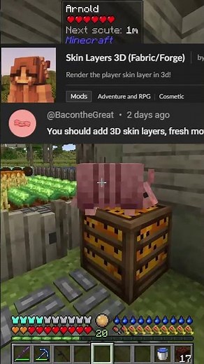 Adding Mods From My Comments Special! Version: 1.21.1 Fabric #minecraft #minecraftshorts