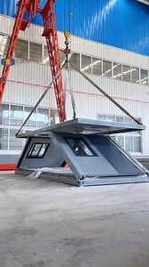 How fast can you build a house? 😉 #FlatPackContainer #ModularOffice #SmartLiving #TinyOffice #AffordableHousing #ModernWorkspace #SmallSpaceBigLife #SustainableDesign #PrefabBuilding #InnovativeHousing #FutureOfLiving #CGCH #CGCHcontainer #containerhouse #ExpandableHouse ##ZFoldingContainer | CGCH container