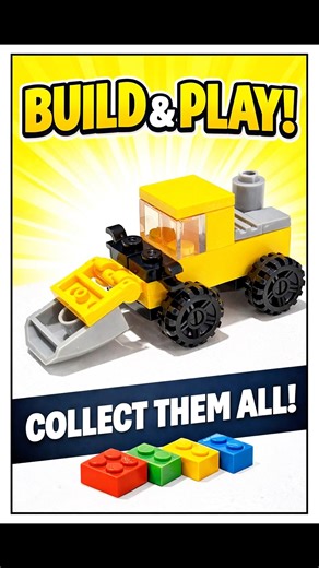 The Biggest Yellow Truck LEGO Is Stronger &Faster 🚛🛻🖼️