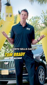20K views · 92 reactions | Hertz sells cars? Hertz sells cars! To help @hertzcarsales spread the word, Hertz Car Salesman Tom Brady is giving one away: a signed Cadillac XT5. Enter by 4/14/25 through the link bio today. Enter here: https://bit.ly/3QKwQ7U | Hertz | Facebook