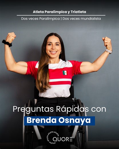 Clínica QUORE on Instagram: "Conoce a Brenda Osnaya, Atleta Paralímpica de Triatlón #ATLETAQUORE. Ella nos platica cuál ha sido uno de los recuerdos más especiales de su trayectoria en competencias internacionales, qué disciplina ocupa un lugar especial en su carrera y cómo vive el entrenamiento como parte fundamental de su día a día. 📍 Blvrd. de la Luz 122, Jardines del Pedregal. Agenda tu cita 👇🏼 📲 5588715396 #GrupoQuore #saludIntegral #BrendaOsnaya #ATLETAQUORE"