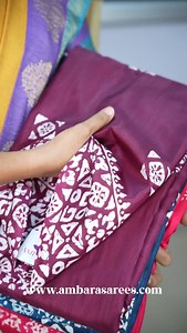 To place orders www.ambarasarees.com ✨ “Elegance redefined in this soft lightweight mixed crepe saree with subtle self prints, paired with a chic printed blouse — a perfect blend of comfort and style.” Price : Rs 699 Product code : ASC722 to ASC728 Category : New Arrivals Shop Online : www.ambarasarees.com Bookings & Inquiries : WhatsApp : 9176676331 Visit us : Ambara Sarees No : 57/103, First Floor Kaliamman Koil Street Virugambakkam Chennai 600 093 ( Opp SBI , Next. To Karuppati coffee ) | Amb