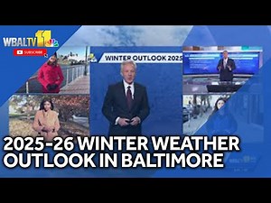 Maryland weather: 2025-26 winter snow forecast in Baltimore