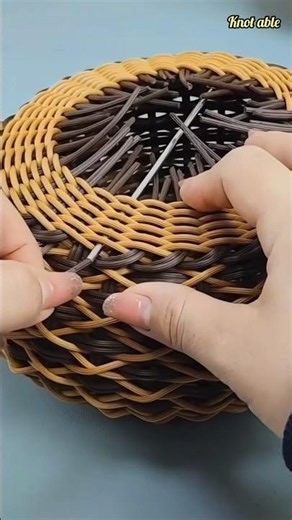 Intricate Basket Weaving Technique!