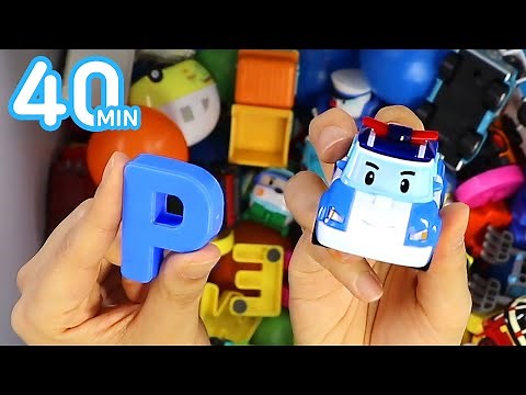 Learn ABC's with Robocar POLI Toys! | Learning Alphabet with POLI | Toys+Animation | Robocar POLI TV