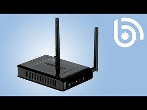 TRENDnet TEW-638PAP WiFi N Access Point Introduction