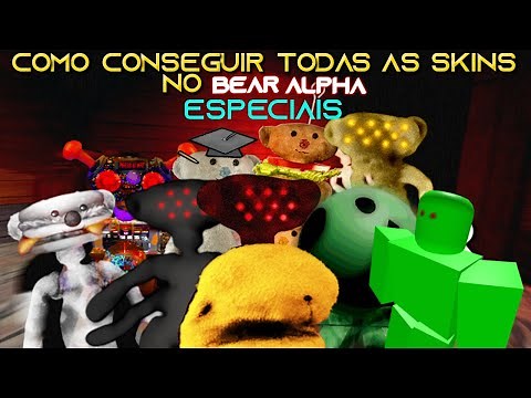 HOW TO GET ALL 10 SECRET BEAR ALPHA SKINS!!! (BEAR ALPHA)