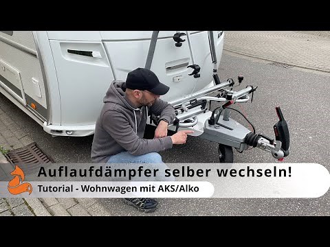 Change the overrun damper yourself - eliminate the TÜV defect on the caravan 🦊 Tutorial