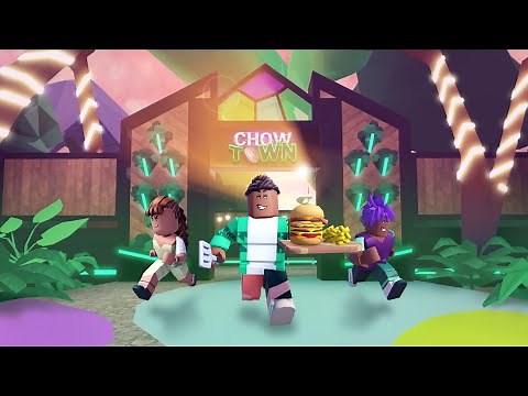 Chow Town restaurant game on Roblox - brought to you by Nedbank