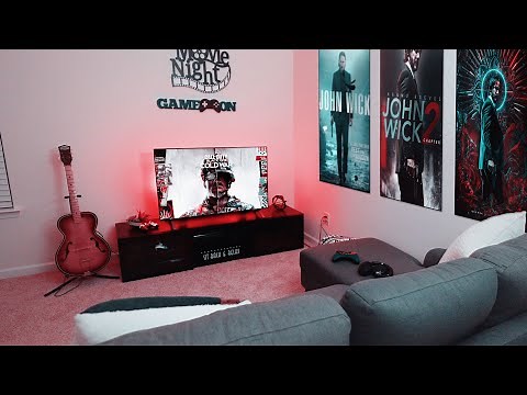 My CLEAN Ps5 Gaming Setup!!! GAMING ROOM SETUP IDEAS FOR YOU