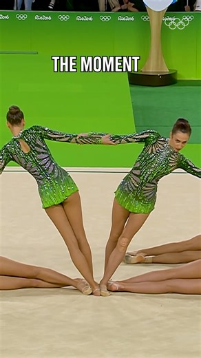 The artists 🤝 the art. 🖼️ Let's look back on Team Bulgaria's enchanting routine! | Olympics
