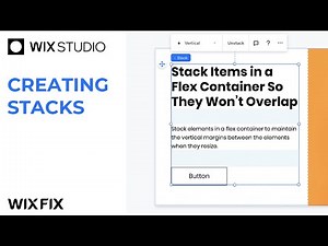 Stacks in Wix Studio | Wix Fix