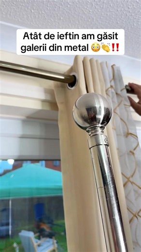 Stylish Extendable Curtain Pole with Free Shipping