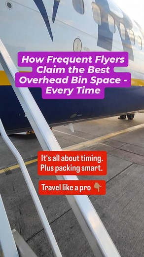 Overhead bin space might seem like a game of chance, but for frequent flyers, it’s a strategic move. Here’s what they know: ✅ Boarding early is your best advantage — it’s the difference between snagging space above your seat or wrestling your bag down the aisle. ✅ Smart packing means using soft-sided, flexible bags that fit even in the tightest compartments. ✅ Respecting etiquette helps keep the flow smooth and your bag safe. These small habits save time, stress, and those awkward overhead bin b