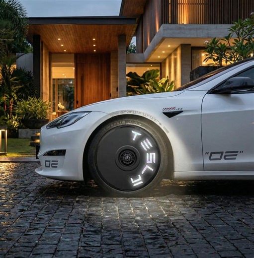 Reflective TESLA Logo Halodisc 19 in Wheel Cover Vinyl Decal Sticker 55  Colors ( SET OF 4) - Etsy