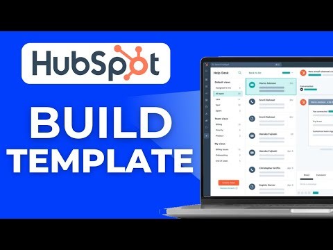 How to Build a Template in HubSpot