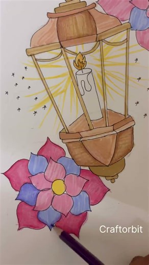 One Colour Challenge 🎨 | Satisfying Coloring Art #shorts #diy