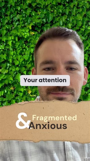 Benjamin Wright on Instagram: "Day 46 — Your Attention Is Being Fragmented — And It’s Making You Anxious You’re not anxious because you have too much to do. You’re anxious because your attention never gets to finish. Every notification. Every open tab. Every half-thought. When your attention is fragmented, your mind never feels done — so your body never relaxes. As Herbert A. Simon said, “A wealth of information creates a poverty of attention.” Protect your focus. Your calm depends on it. #Atten