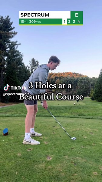 3 holes with a scratch golfer #golf #golfswing #fyp #golfer #golftok