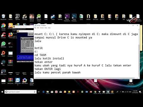 Tutorial Cara Install DosBox 64 bit Berserta Turbo Assembler