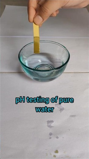Everyday Items pH Test #4 | Water #tapwater #phtesting #scienceexperiment